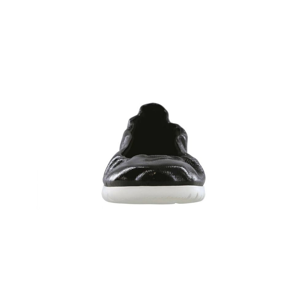 SAS Women’s Radiant Flexible Comfort Slip-On Flat Shoe - Carbon 3