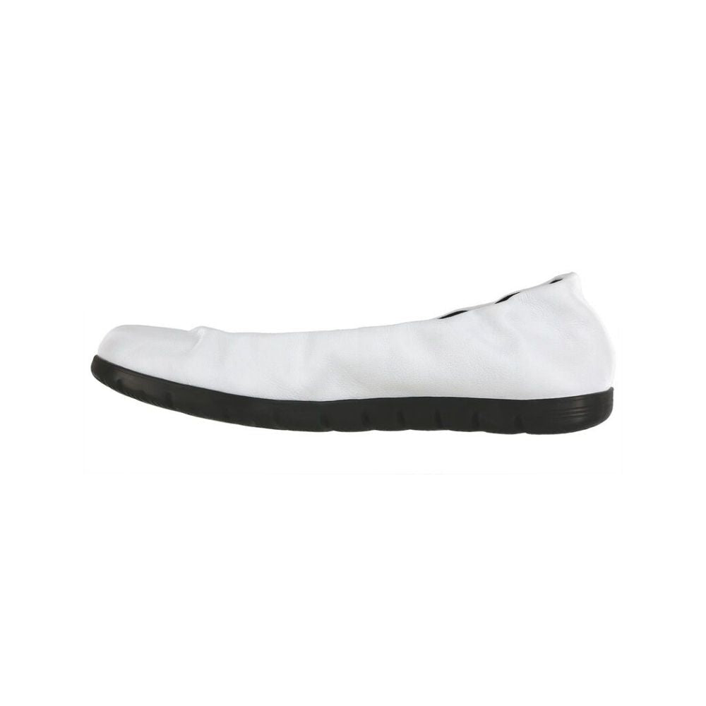 SAS Women’s Radiant Flexible Comfort Slip-On Flat Shoe - Chalk 5