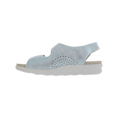 SAS Women’s Relaxed Supportive Leather Slip-On Shoe – Shining Sea 5