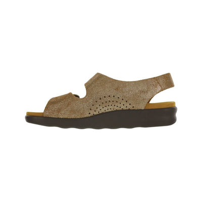 SAS Women’s Relaxed Supportive Leather Slip-On Shoe – Sunstone 5