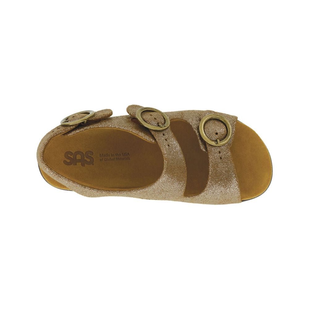 SAS Women’s Relaxed Supportive Leather Slip-On Shoe – Sunstone 2
