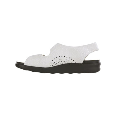 SAS Women’s Relaxed Supportive Leather Slip-On Shoe – Vanilla 5