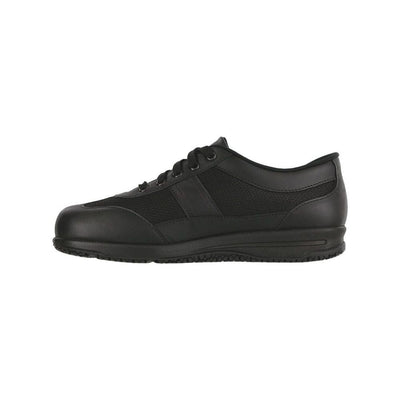 SAS Women’s Reverie Non-Slip Leather & Mesh Lace-Up - Black 5