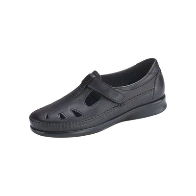 SAS Women’s Roamer Adjustable Walking Shoe - Black 6