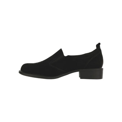 SAS Women’s Saddle Slip-On Comfort Loafer Leather Shoe – Black Suede 5