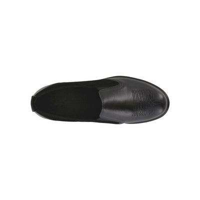 SAS Women’s Saddle Slip-On Comfort Loafer Leather Shoe – Black 2