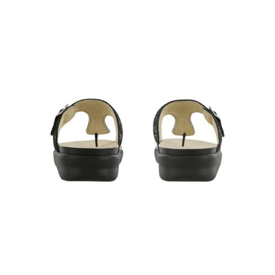 SAS Women’s Sanibel Sandal Ergonomic Comfort Slide - Black Snake 3