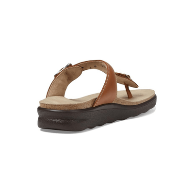 SAS Women’s Sanibel Sandal Ergonomic Comfort Slide - Caramel 6