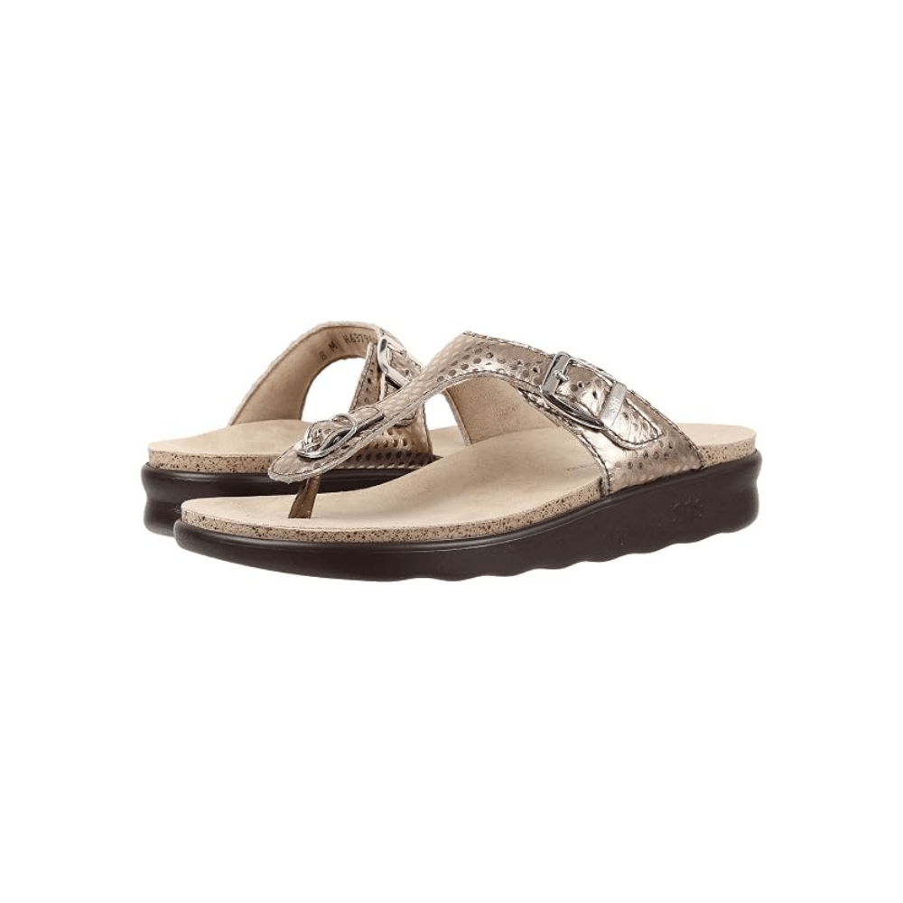 SAS Women’s Sanibel Sandal Ergonomic Comfort Slide - Oro 4
