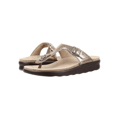 SAS Women’s Sanibel Sandal Ergonomic Comfort Slide - Oro 4