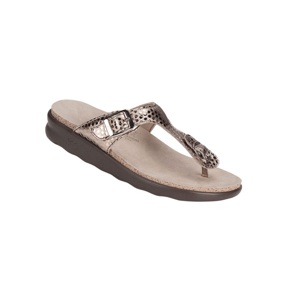 SAS Women’s Sanibel Sandal Ergonomic Comfort Slide - Oro 1