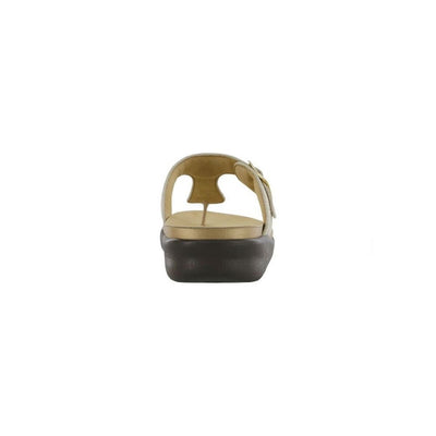 SAS Women’s Sanibel Sandal Ergonomic Comfort Slide - Shiny Gold 5