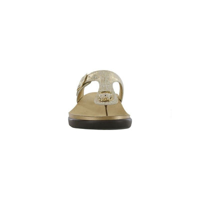 SAS Women’s Sanibel Sandal Ergonomic Comfort Slide - Shiny Gold 4