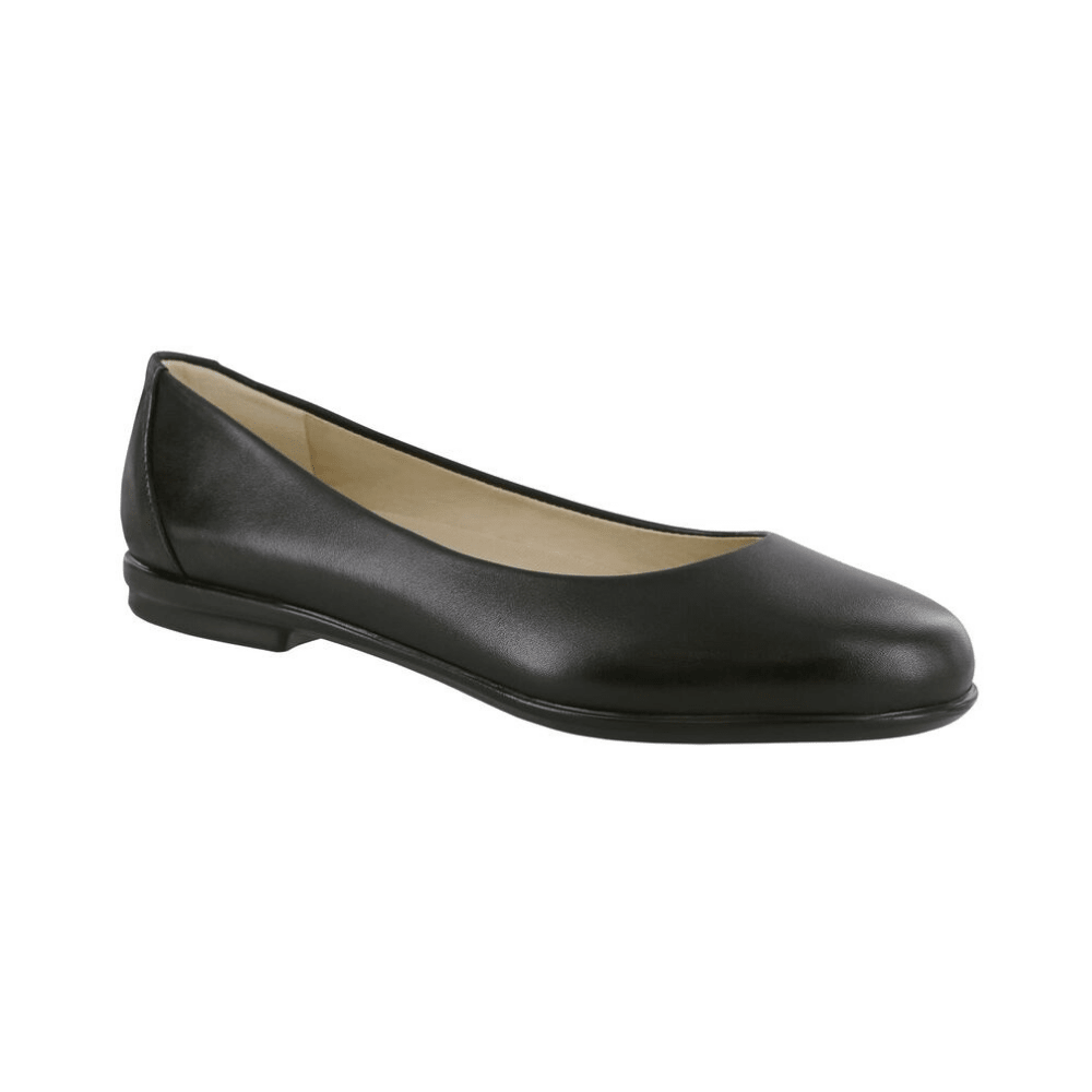 SAS Women’s Scenic Ballet Flat – Black 1
