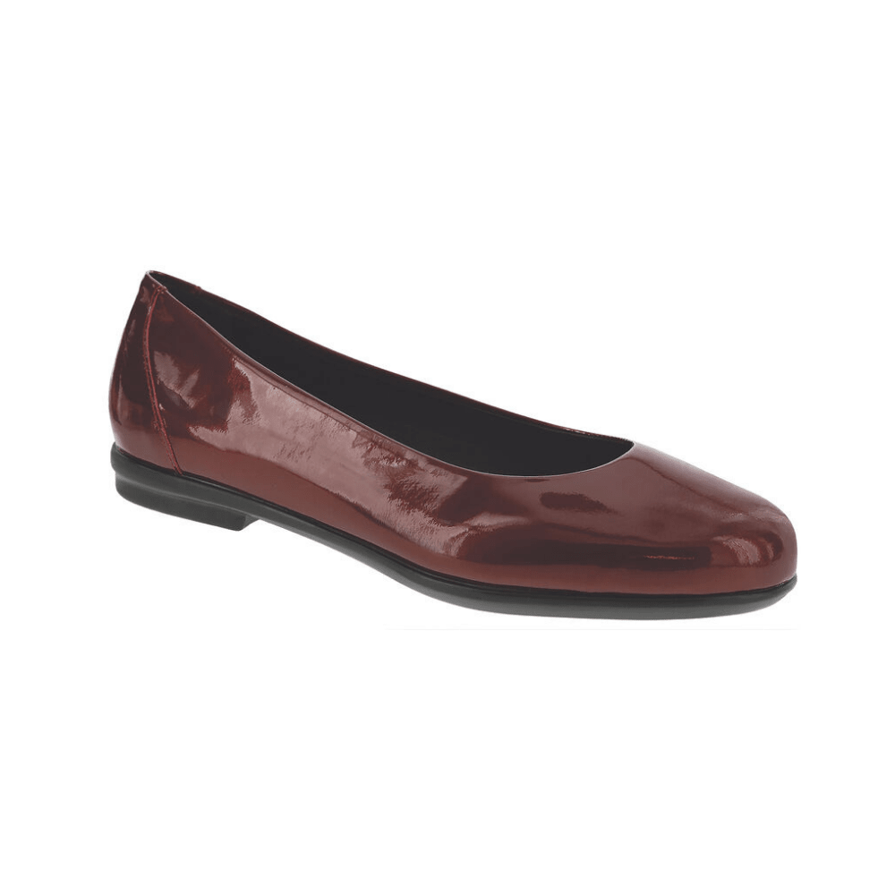SAS Women’s Scenic Ballet Flat – Garnet 1