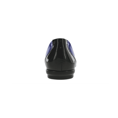 SAS Women’s Scenic Cap Toe Ballet Flat – Black / Sapphire 4