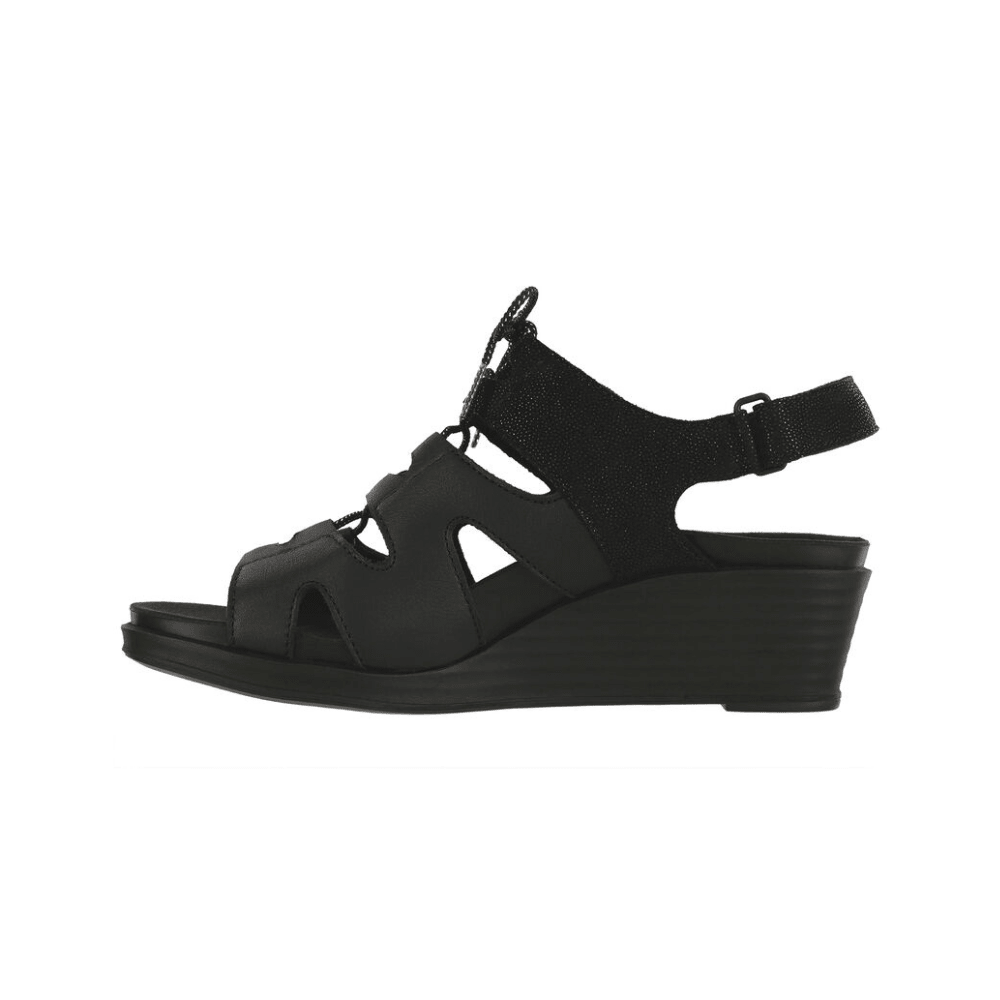SAS Women’s Sedona Sandal – Black Sparkle 5