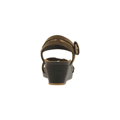 SAS Women's Seight Wedge Sandal - Bronze Age 4