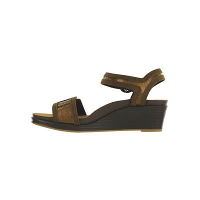 SAS Women's Seight Wedge Sandal - Bronze Age 5