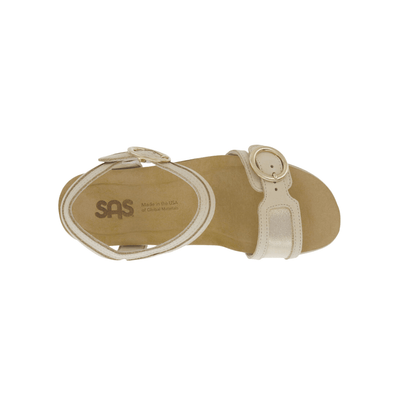 SAS Women's Seight Wedge Sandal - Soft Gold 2