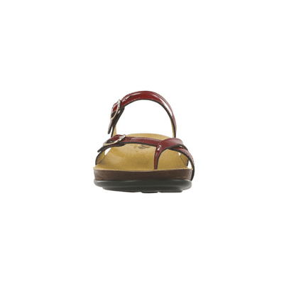 SAS Women’s Shelly Leather Adjustable Slide Sandal – Lipstick 3