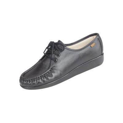 SAS Women's Siesta Comfort Slip-On Oxfords - Black 6