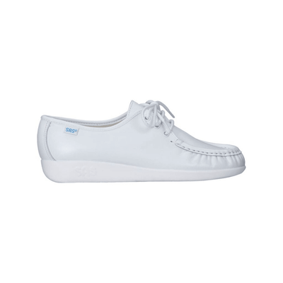 SAS Women's Siesta Comfort Slip-On Oxfords - White 5