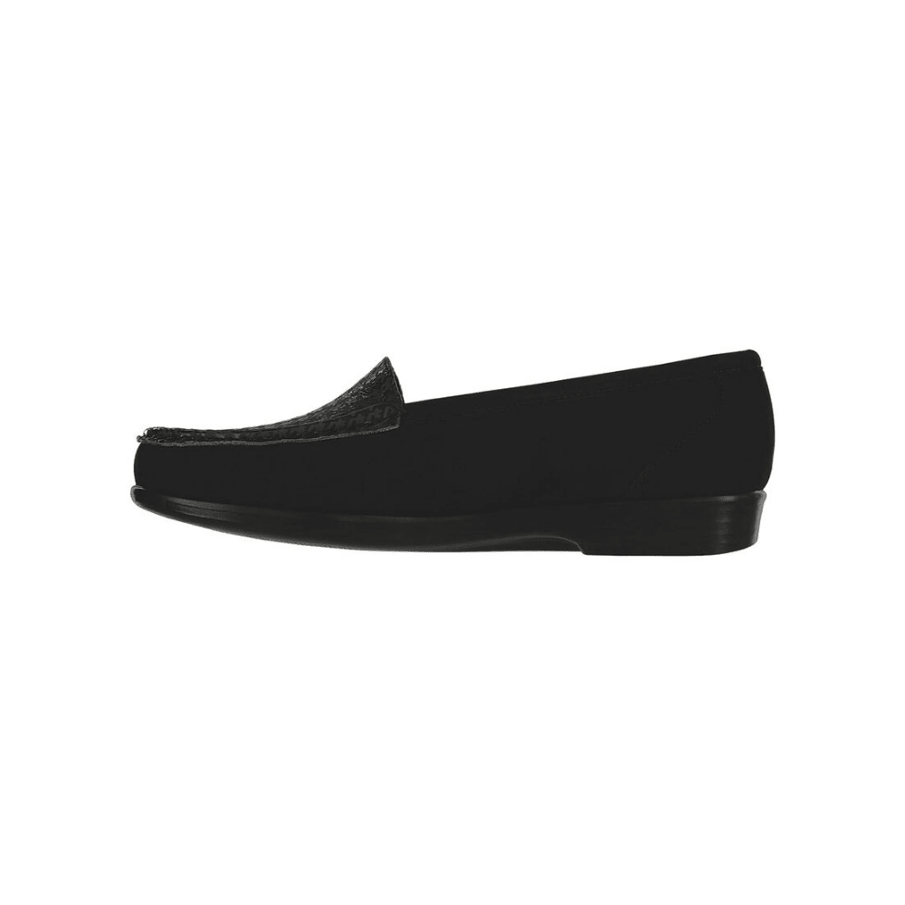 SAS Women's Simplify Leather Slip-On Loafer – Gray Tetris 5