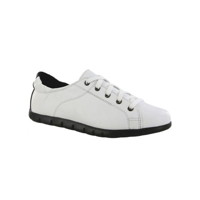 SAS Women’s Solstice II Lace Up Flat Shoe - Chalk / Shadow 1
