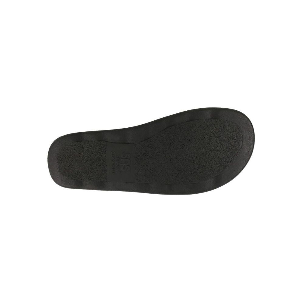 SAS Women’s Sorrento Leather Comfort T-Strap Sandal - Black 6
