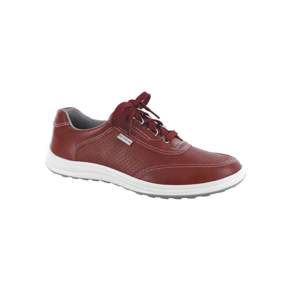 SAS Women's Sporty Lux Athletic Walking Shoe – Ruby Perf 1