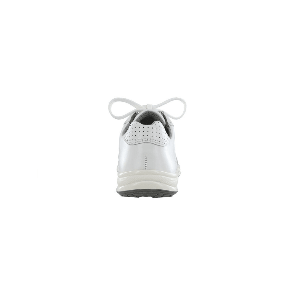 SAS Women's Sporty Lux Athletic Walking Shoe – White Perf 4