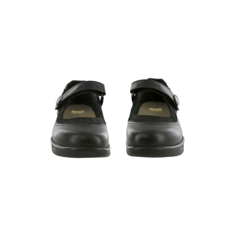 SAS Women’s Step Out Ergonomic Mary Jane Shoe - Black 6