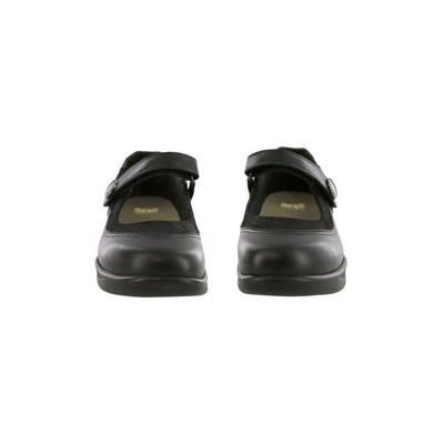 SAS Women’s Step Out Ergonomic Mary Jane Shoe - Black 6