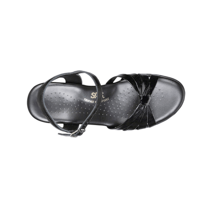 SAS Women’s Strippy Sandal – Black Patent 6