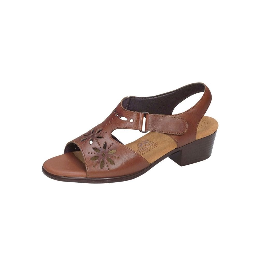 SAS Women’s Sunburst Comfort Dress Sandal – Chestnut 4