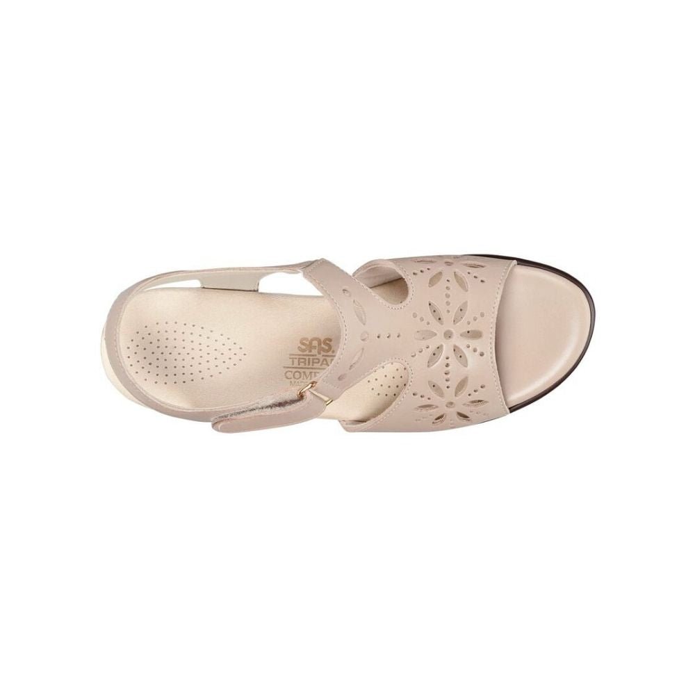 SAS Women’s Sunburst Comfort Dress Sandal – Cream 4