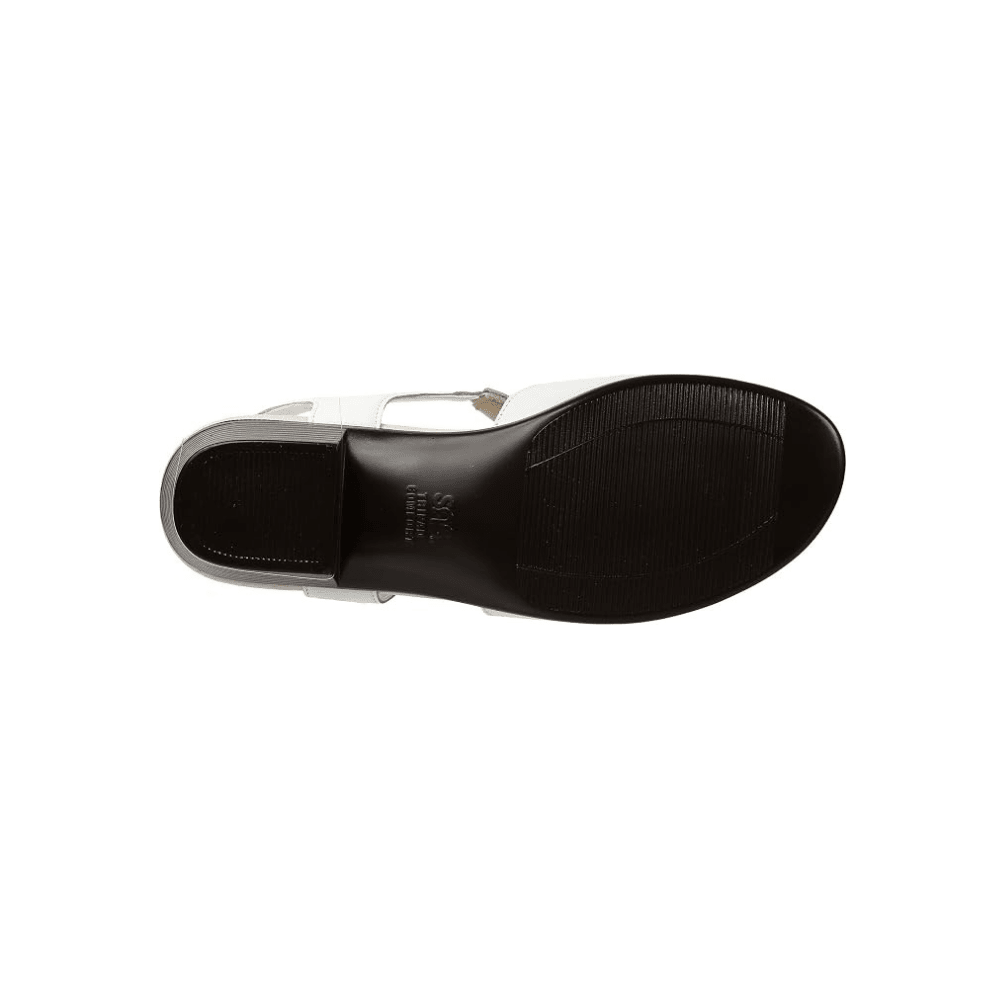 SAS Women’s Sunburst Comfort Dress Sandal – White 6