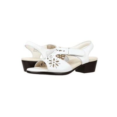 SAS Women’s Sunburst Comfort Dress Sandal – White 4