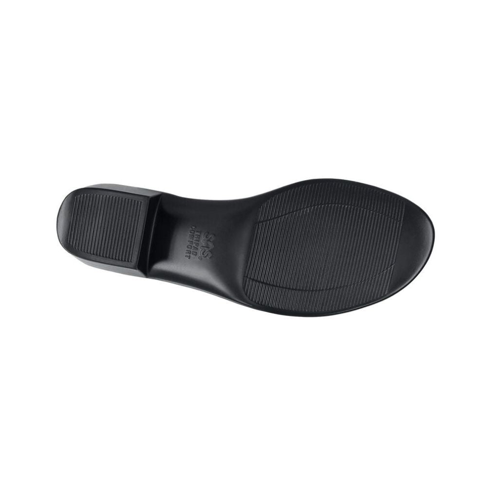 SAS Women's Suntimer Adjustable Leather Sandal - Black Croc 4