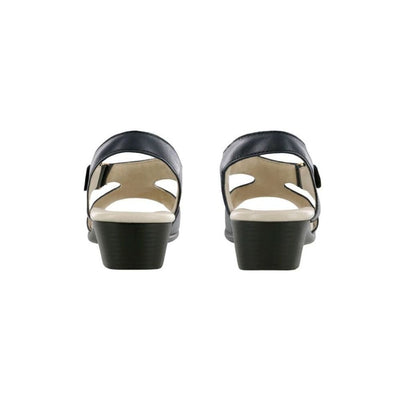 SAS Women's Suntimer Adjustable Leather Sandal - Navy 4