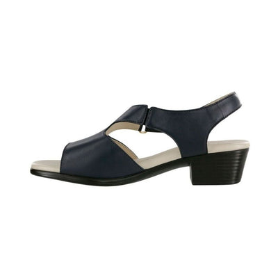 SAS Women's Suntimer Adjustable Leather Sandal - Navy 5