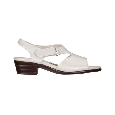 SAS Women's Suntimer Adjustable Leather Sandal - Pearl Bone 3