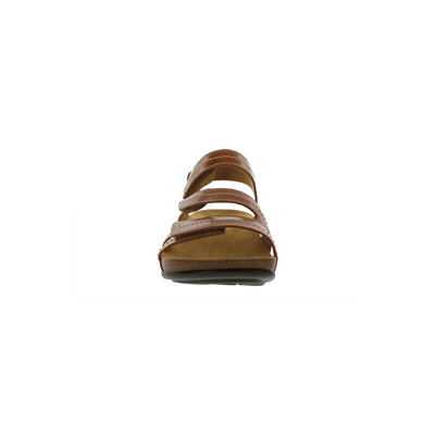 SAS Women's Swerve Leather Sandals - Chestnut 3