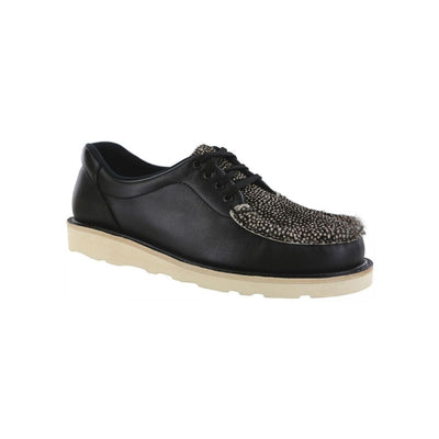 SAS Women’s Take Control Comfort Leather Oxford Shoe – Black Chital 1