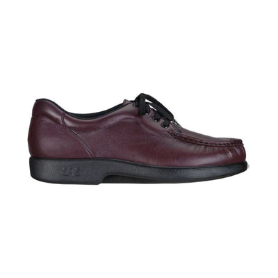 SAS Women’s Take Time Comfort Lace Up Loafer– Antique Wine 4