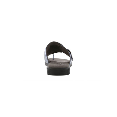 SAS Women's Toe-Loop Market Leather Slide Sandal - Spring Blue 6
