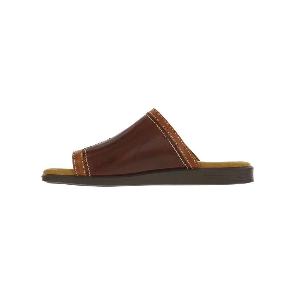 SAS Women's Toe-Loop Market Leather Slide Sandal - Winchester 2