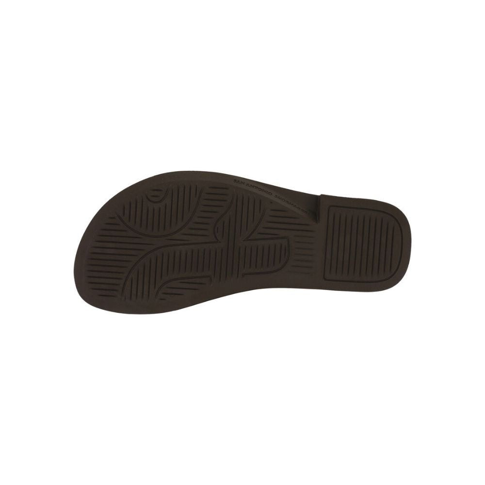 SAS Women's Toe-Loop Market Leather Slide Sandal - Winchester 4