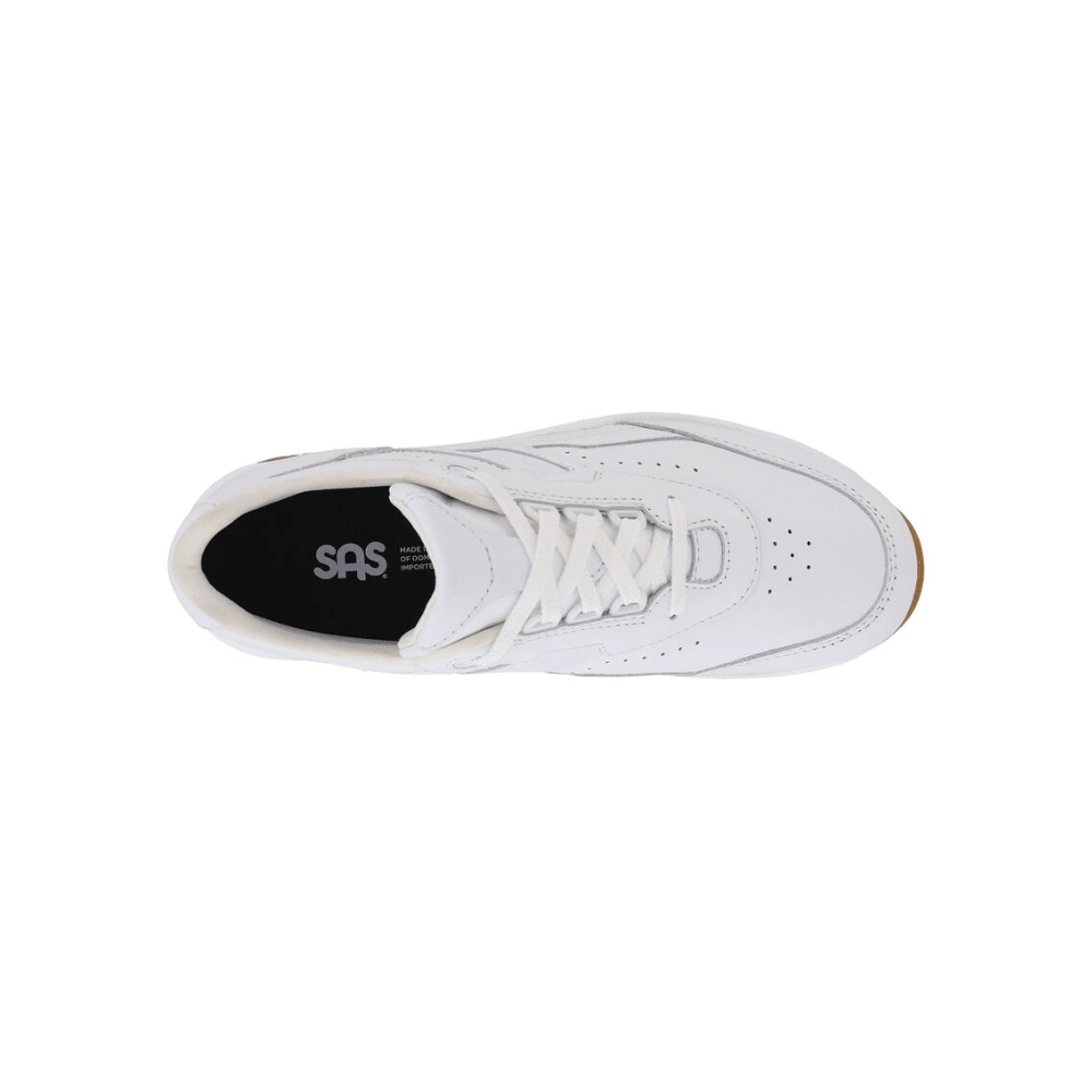 SAS Women's Tour II Perforated Leather Walking Shoes - Chalk 2